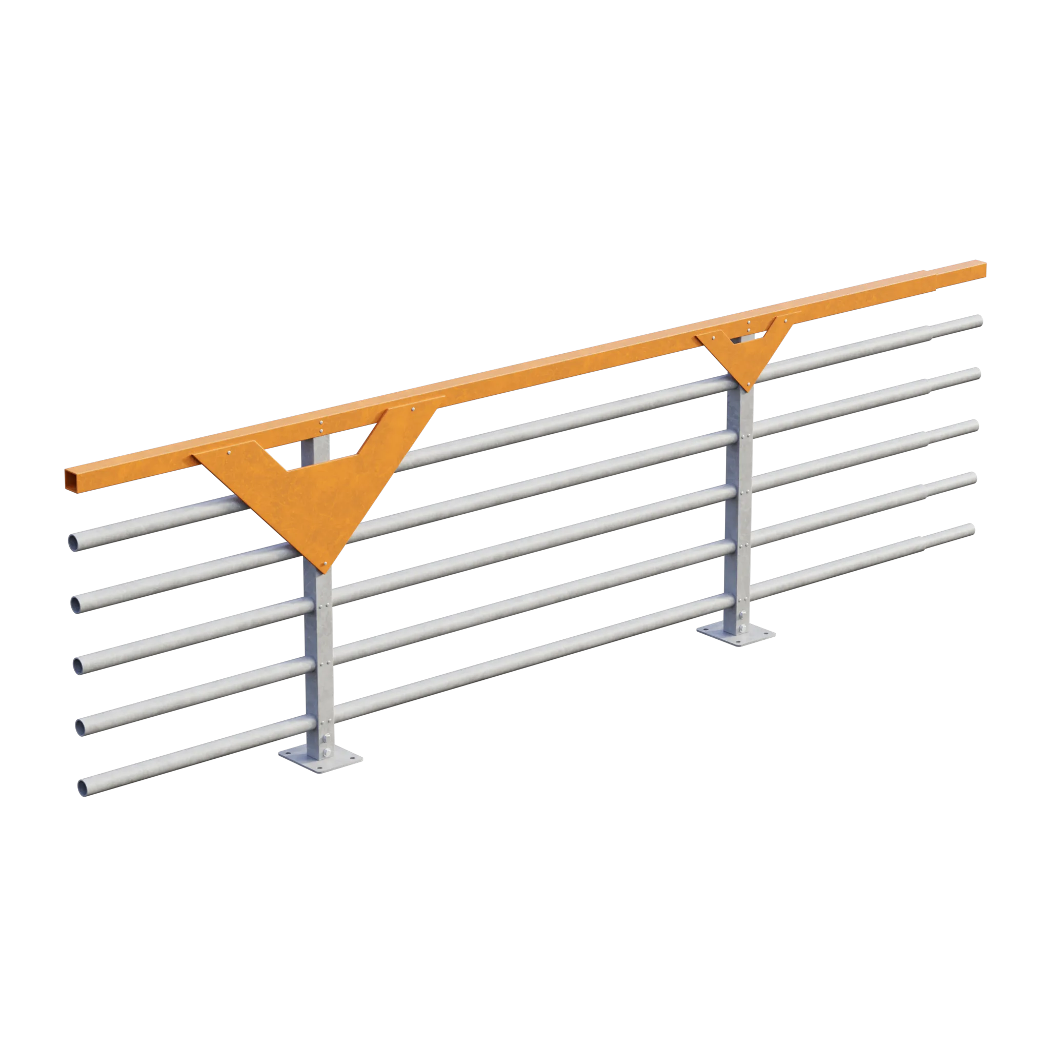 Ограждение композитное комбинированное стеклопластиковое