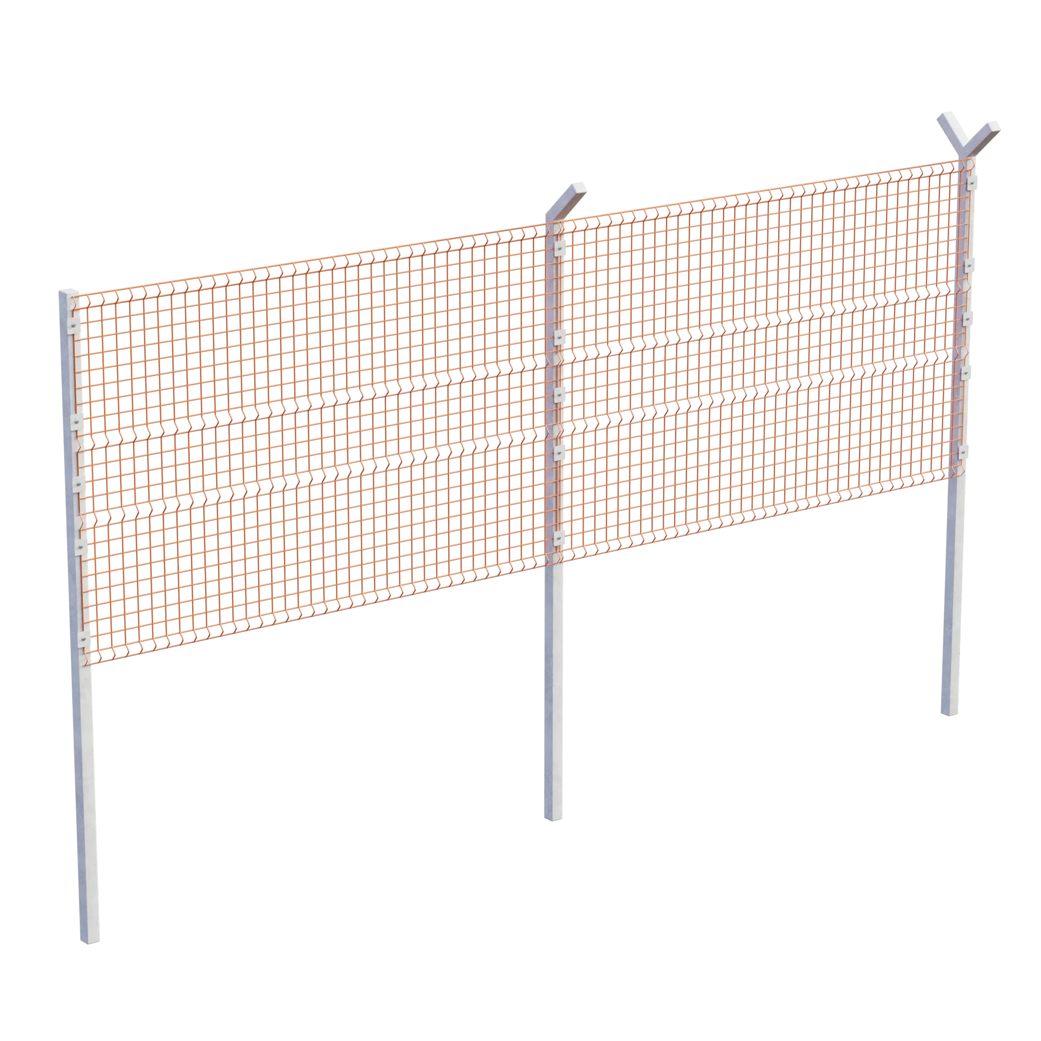 ограждение защитное сетчатое композитное