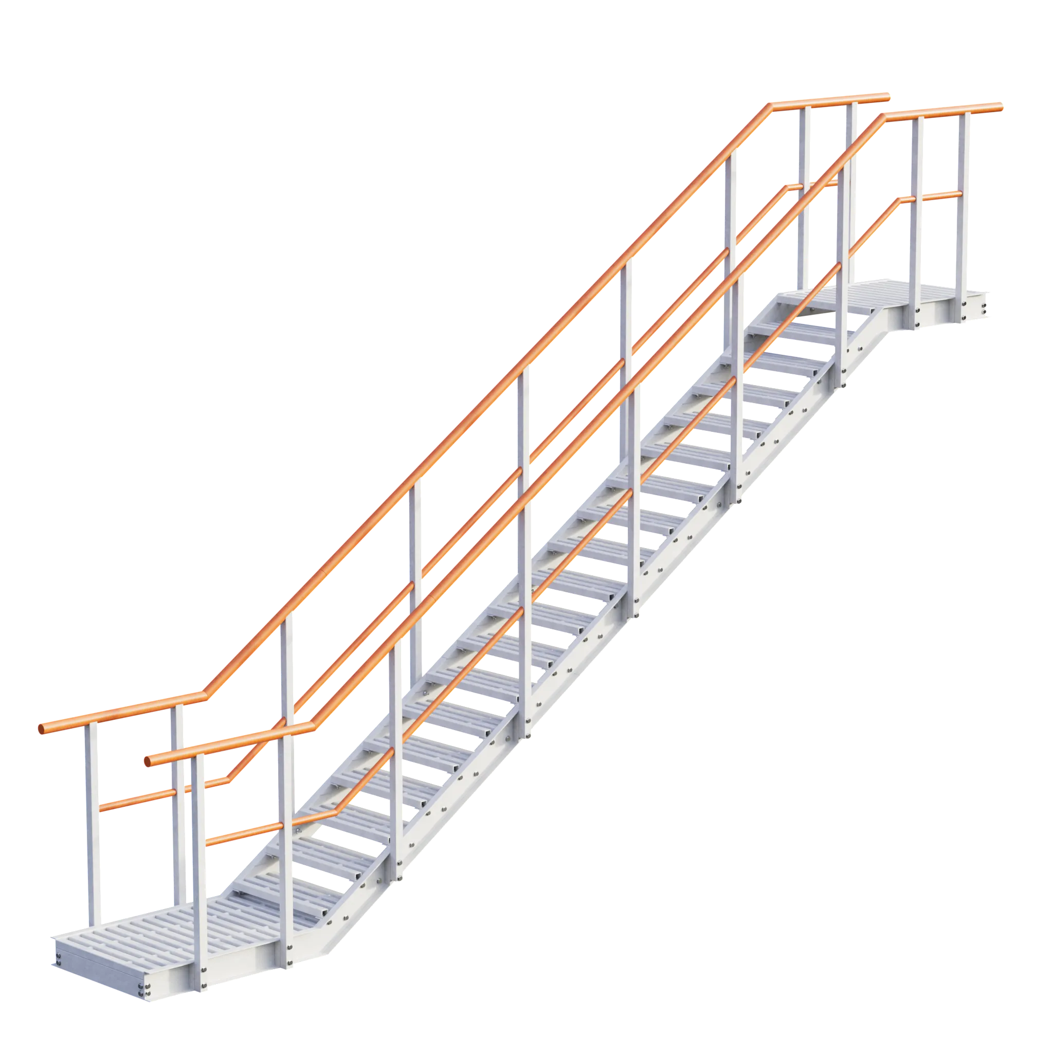 Лестничный сход и марш композитный тип 2