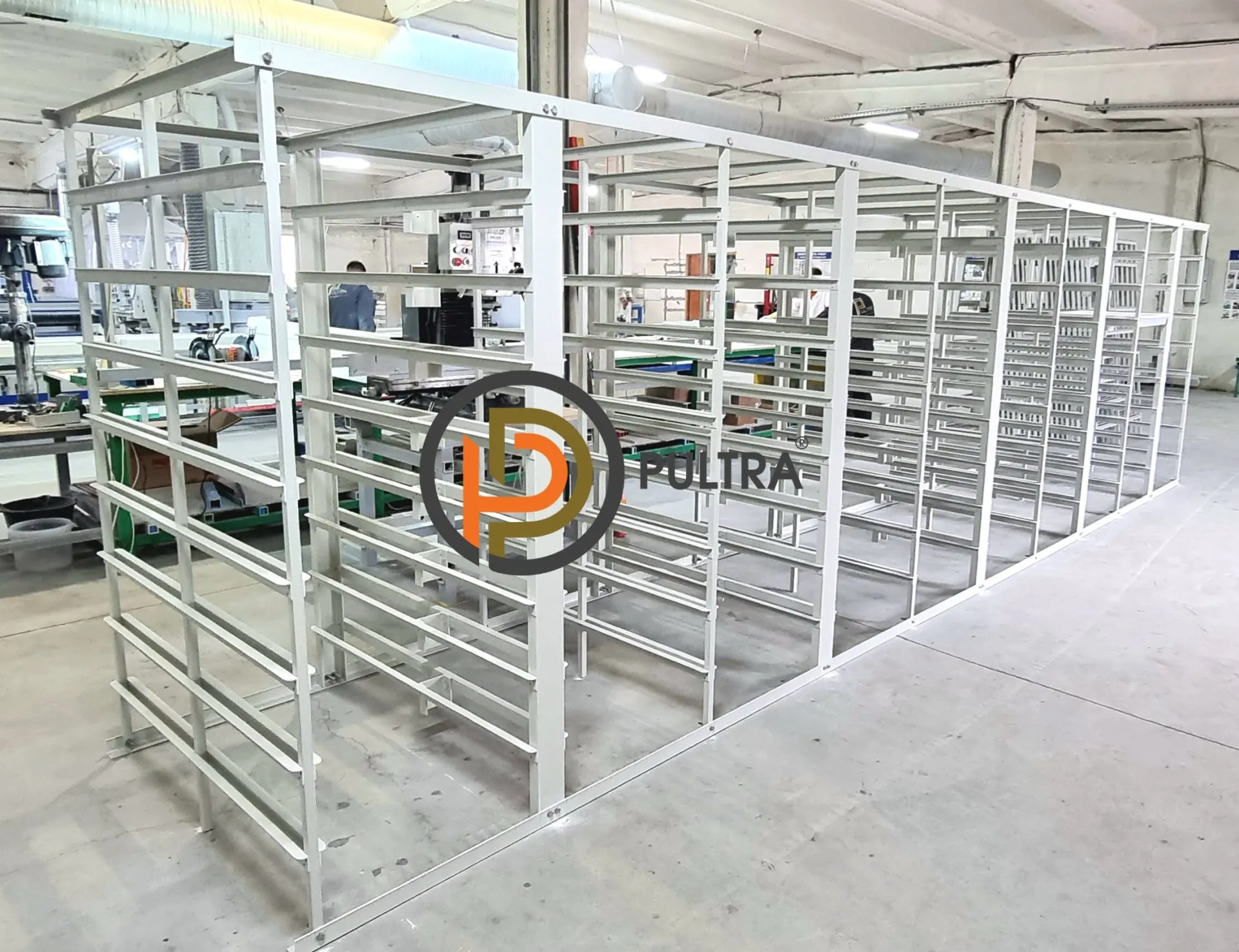 опоры кабельных композитных лотков PULTRA