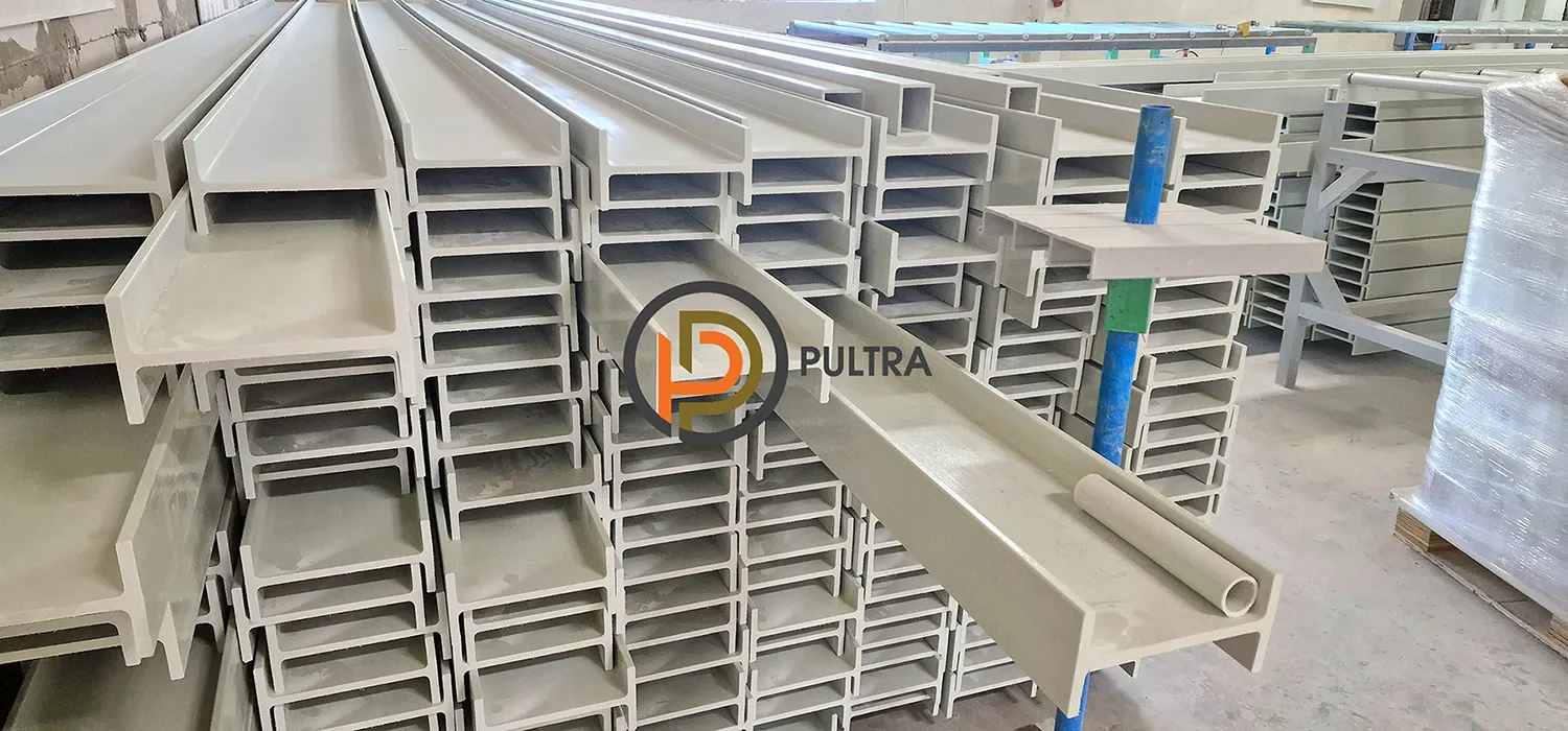 Двутавр стеклопластиковый композитный