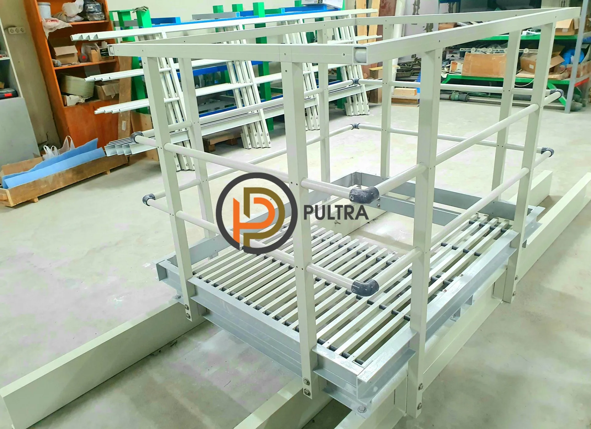 площадка обслуживания композитная из стеклопластика PULTRA