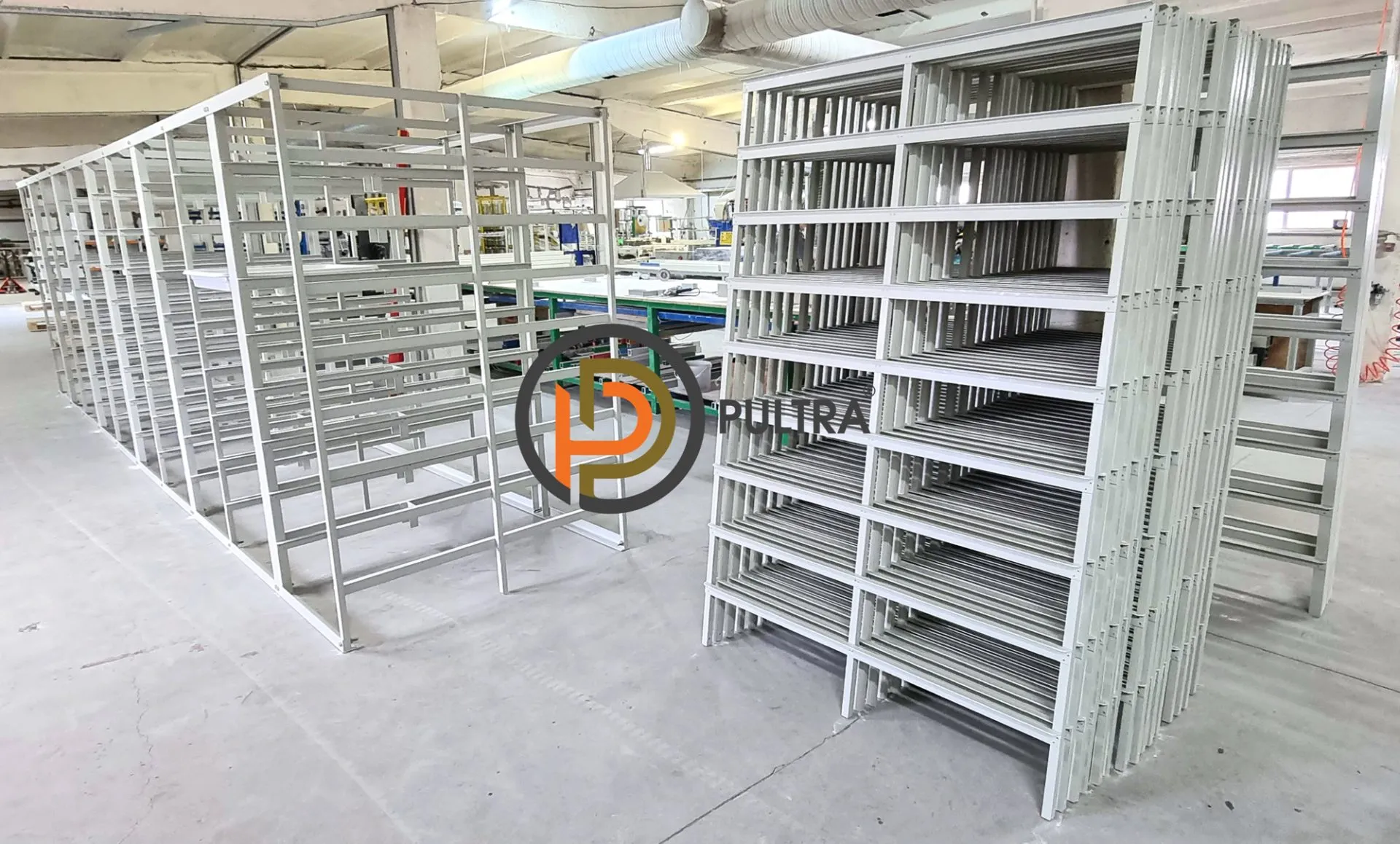 опоры и кронштейны для кабеленесущих систем композитные из стеклопластика PULTRA