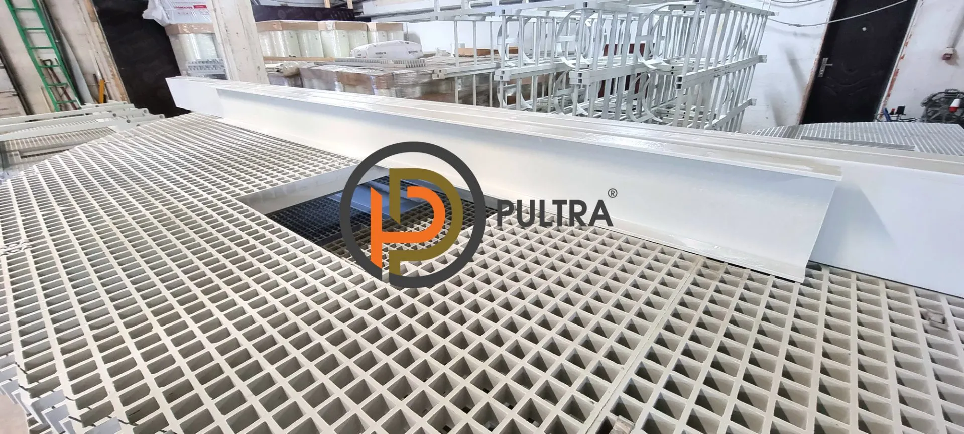 оснащение шахт из композитных материалов PULTRA