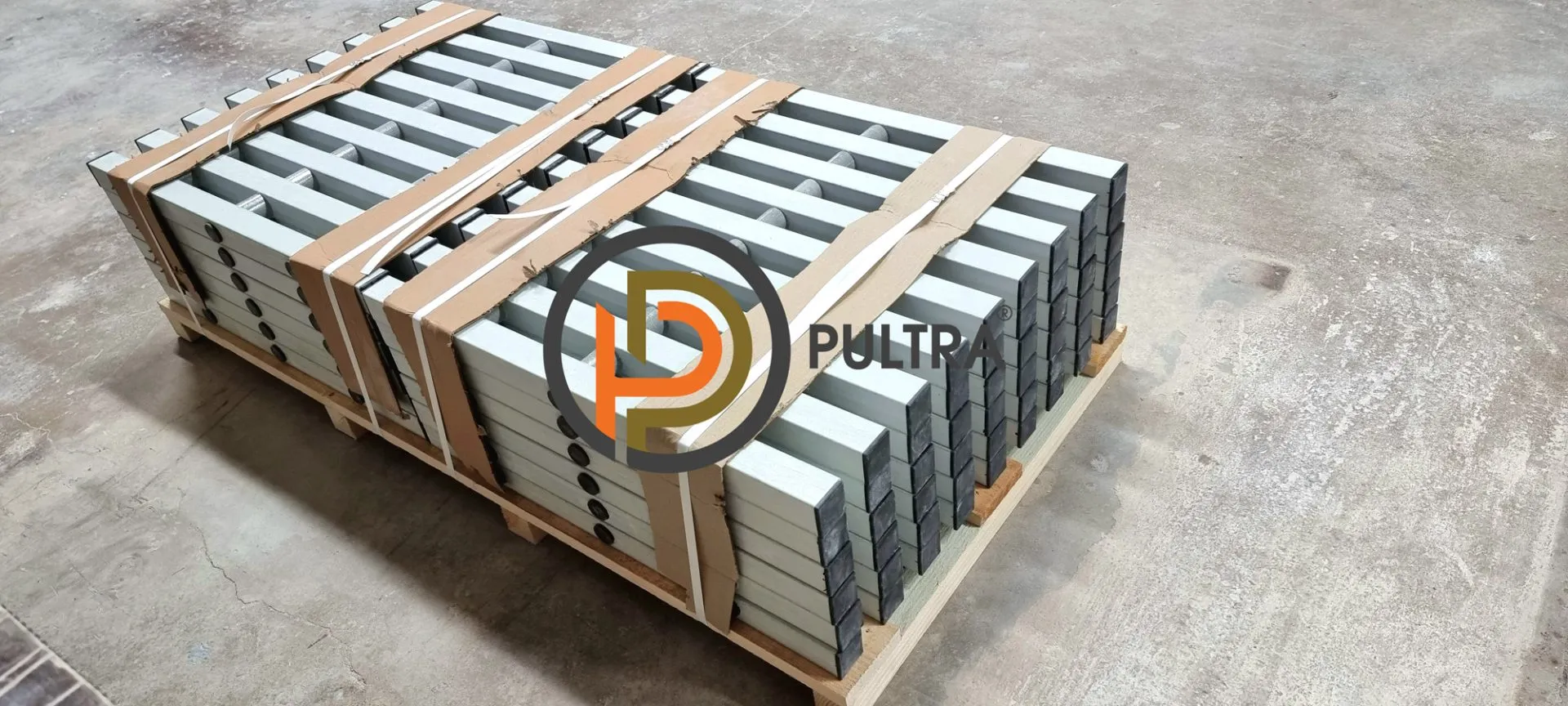 настил профилированный композитный из стеклопластика PULTRA