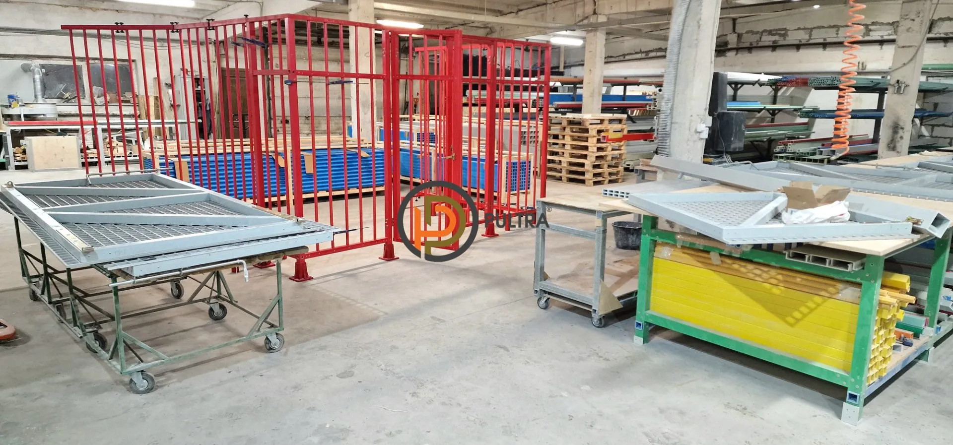 диэлектрическое ограждение стеклопластиковое PULTRA