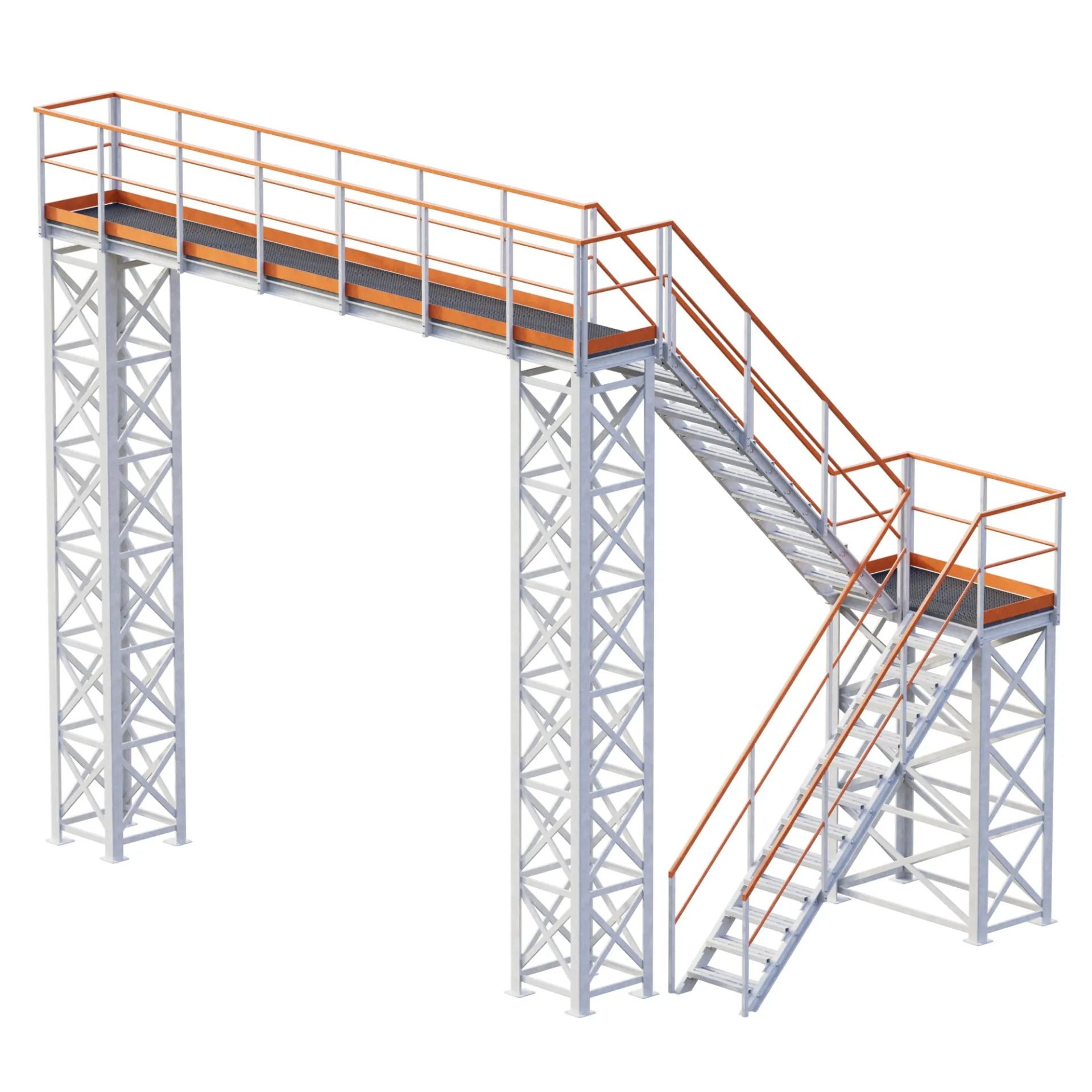 площадка обслуживания композитная из стеклопластика PULTRA
