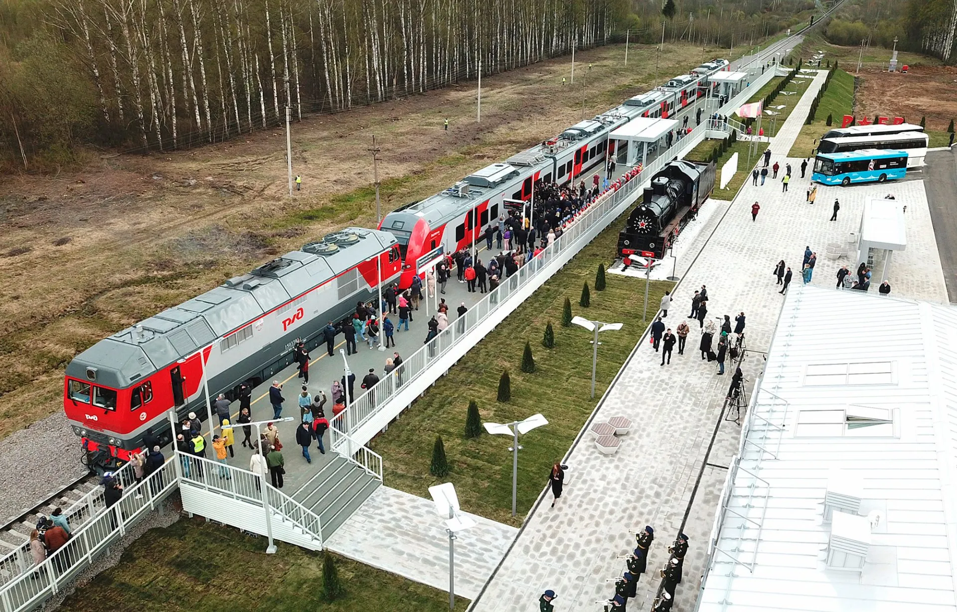 железнодорожная платформа из композитных материалов PULTRA