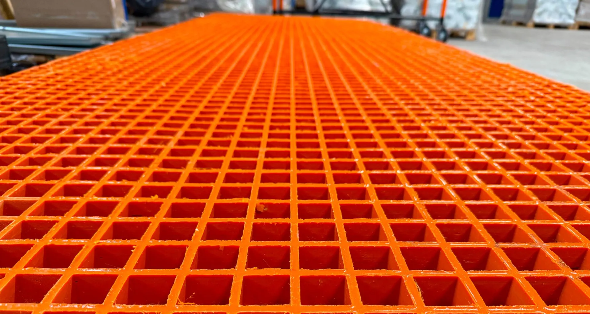 настил решетчатый из композитных материалов PULTRA