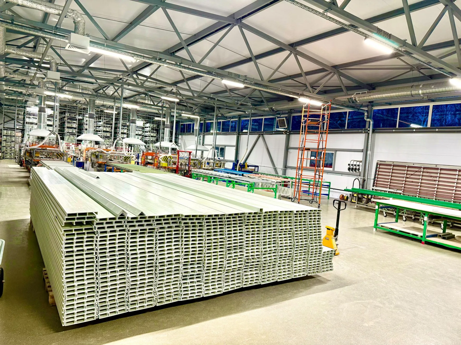 настил сплошной стеклопластиковый PULTRA