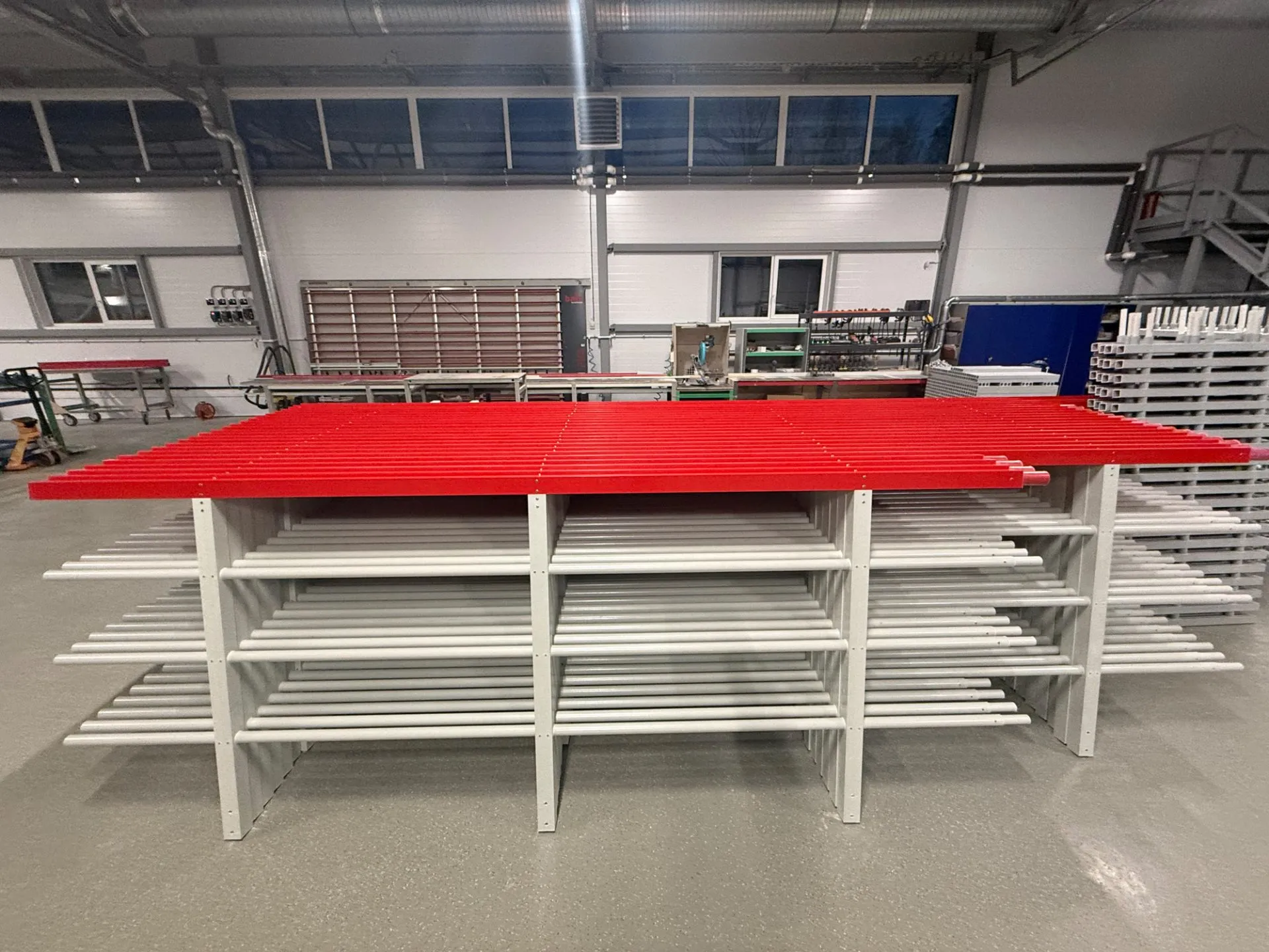 композитное рейлинговое ограждение из стеклопластика PULTRA