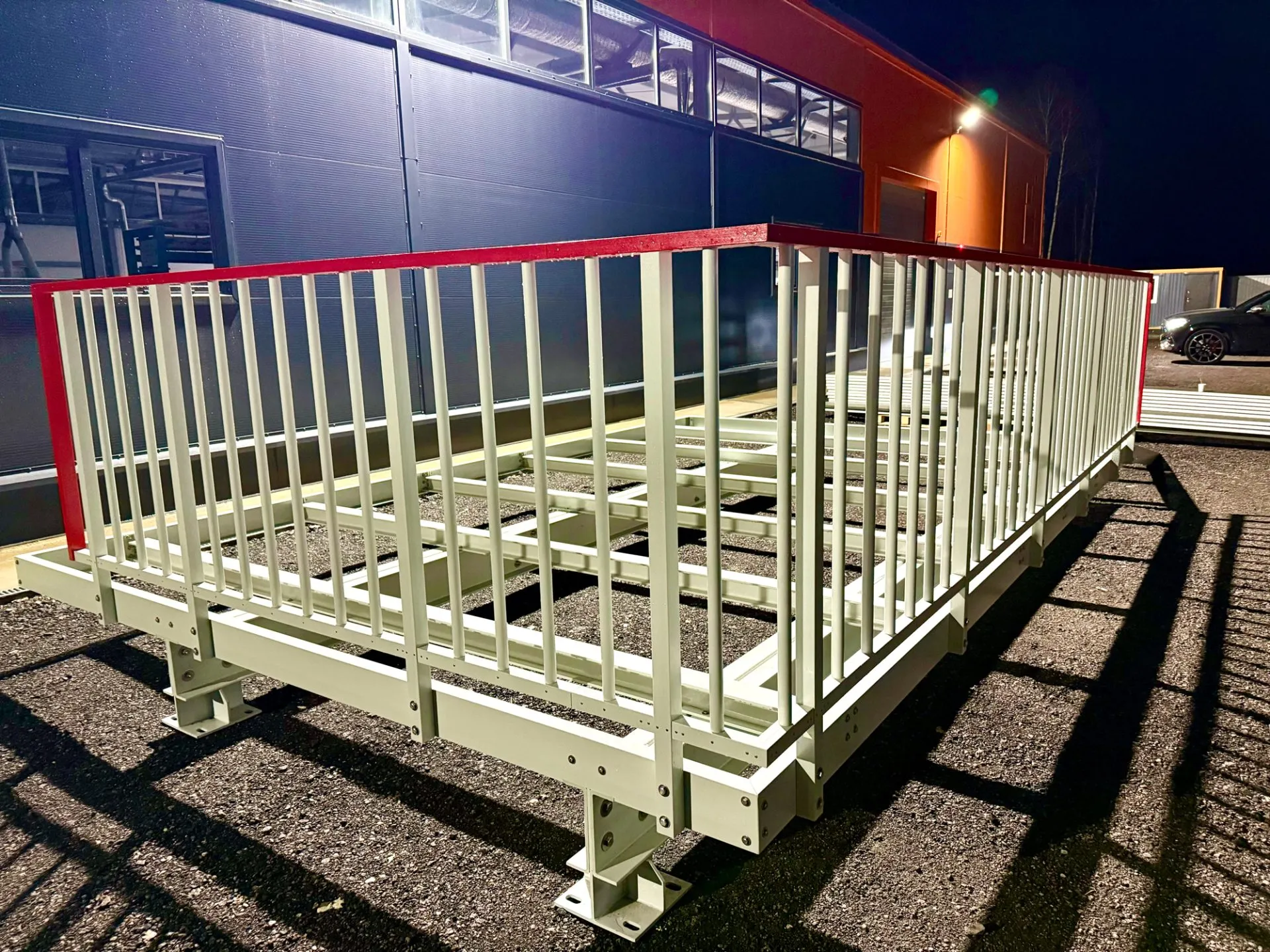 железнодорожная платформа из композитных материалов PULTRA