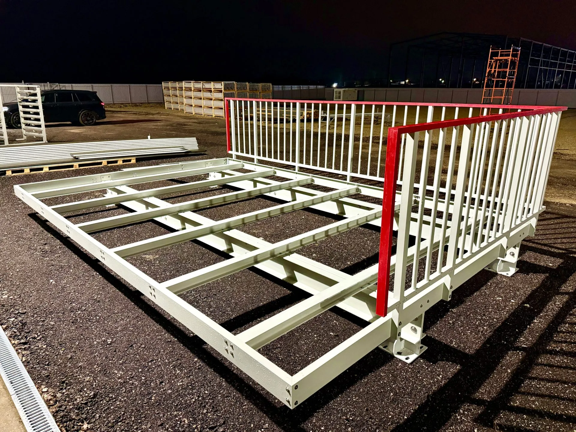 железнодорожная платформа из композитных материалов PULTRA