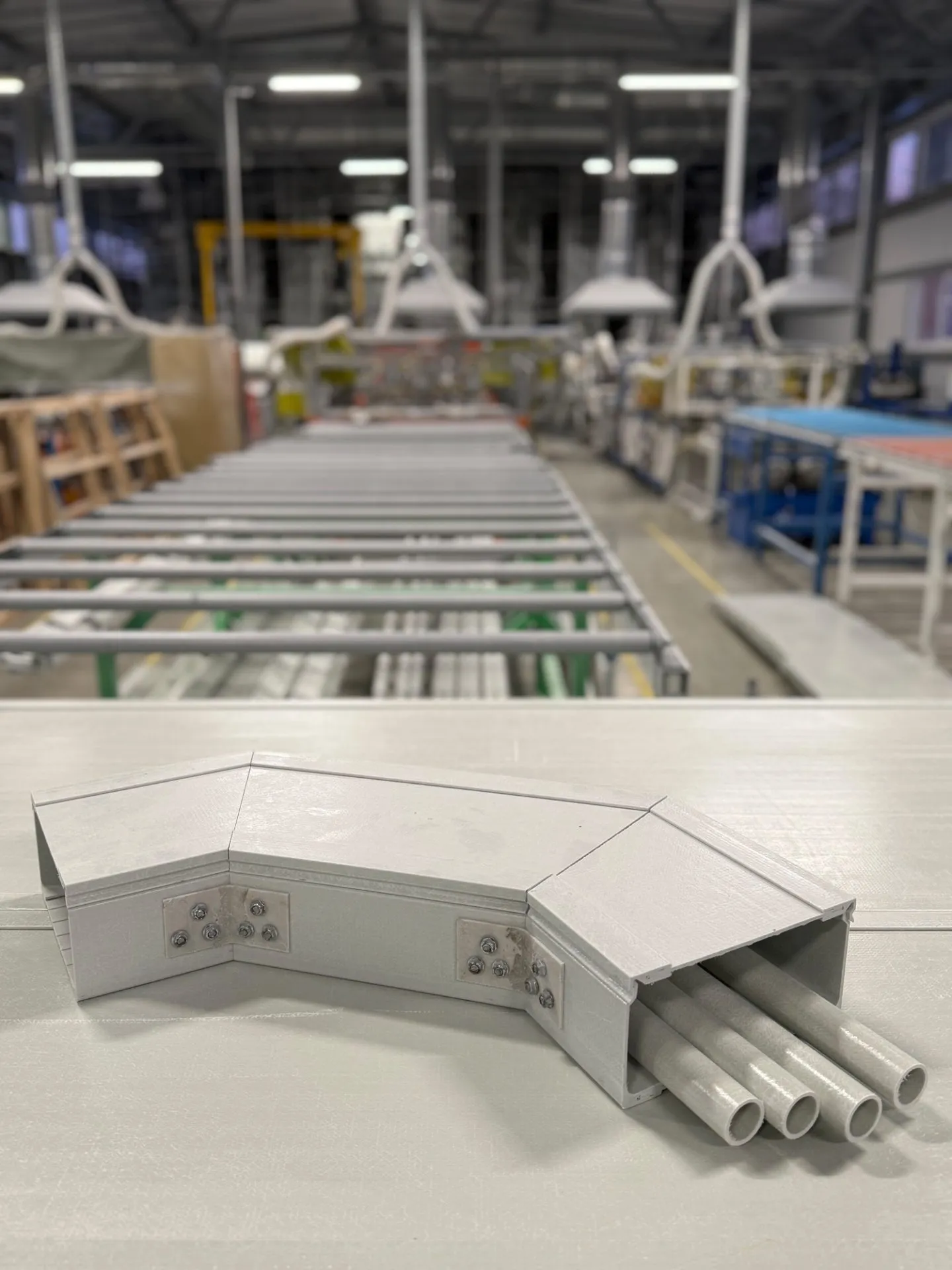 соединительные элементы для кабельных лотков из композитных материалов PULTRA