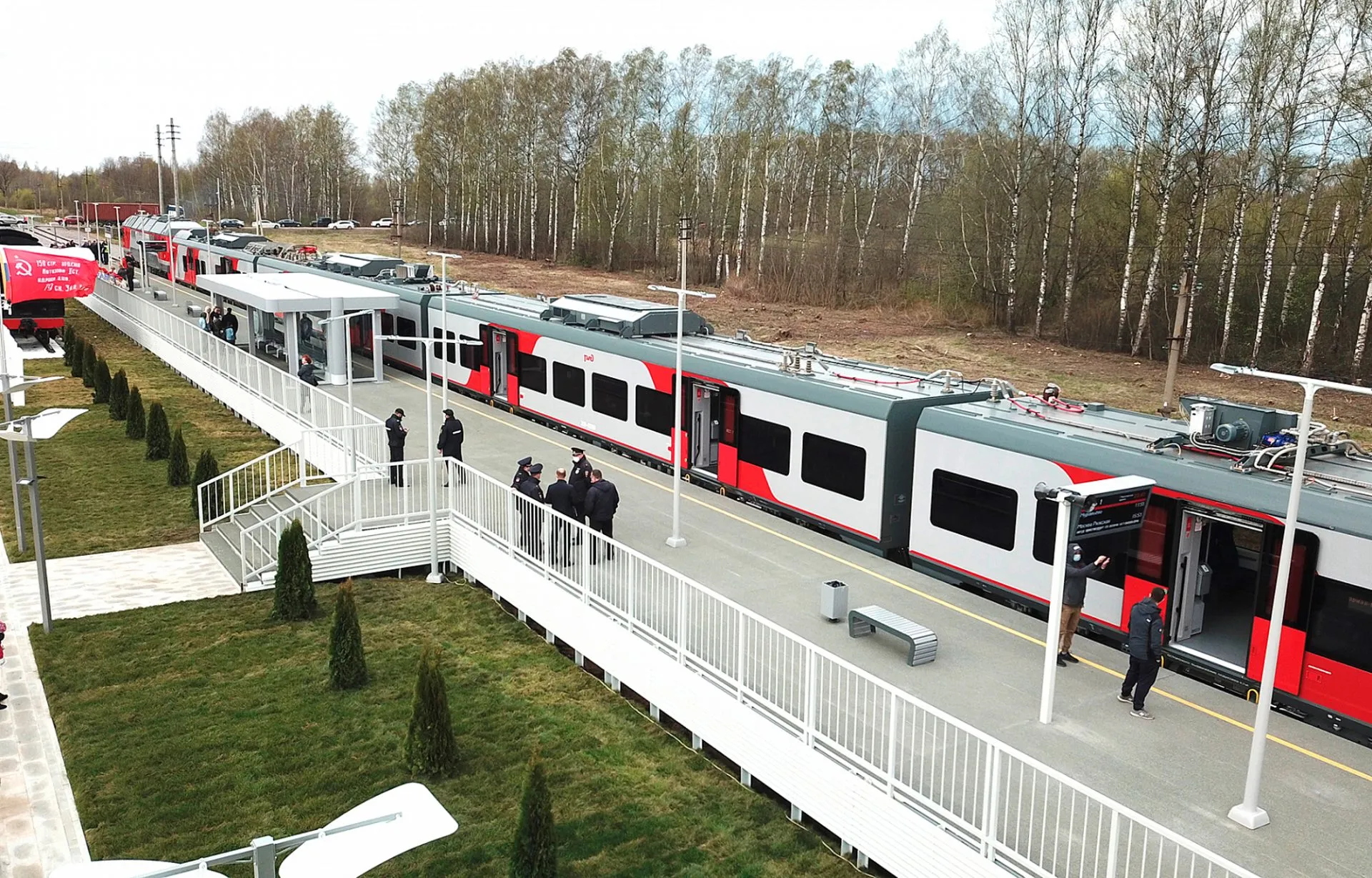 железнодорожная платформа из композитных материалов PULTRA