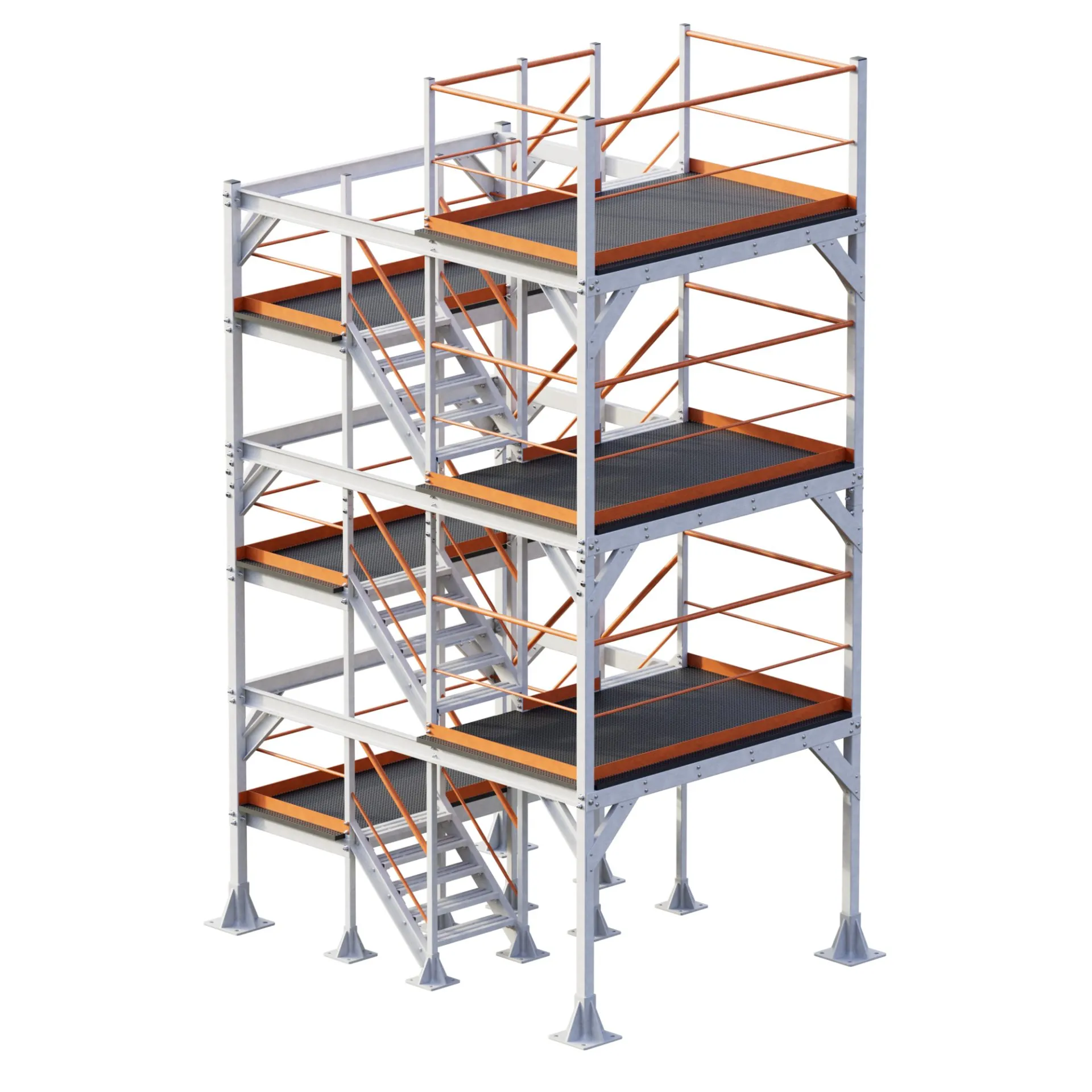 площадка обслуживания композитная из стеклопластика PULTRA
