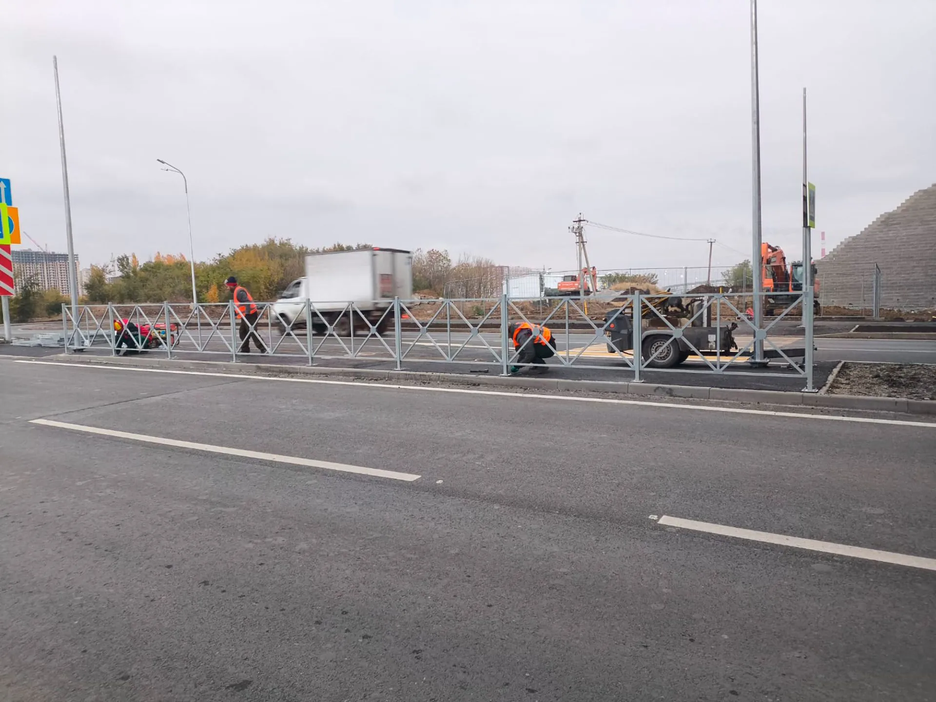 дорожные композитные ограждения PULTRA